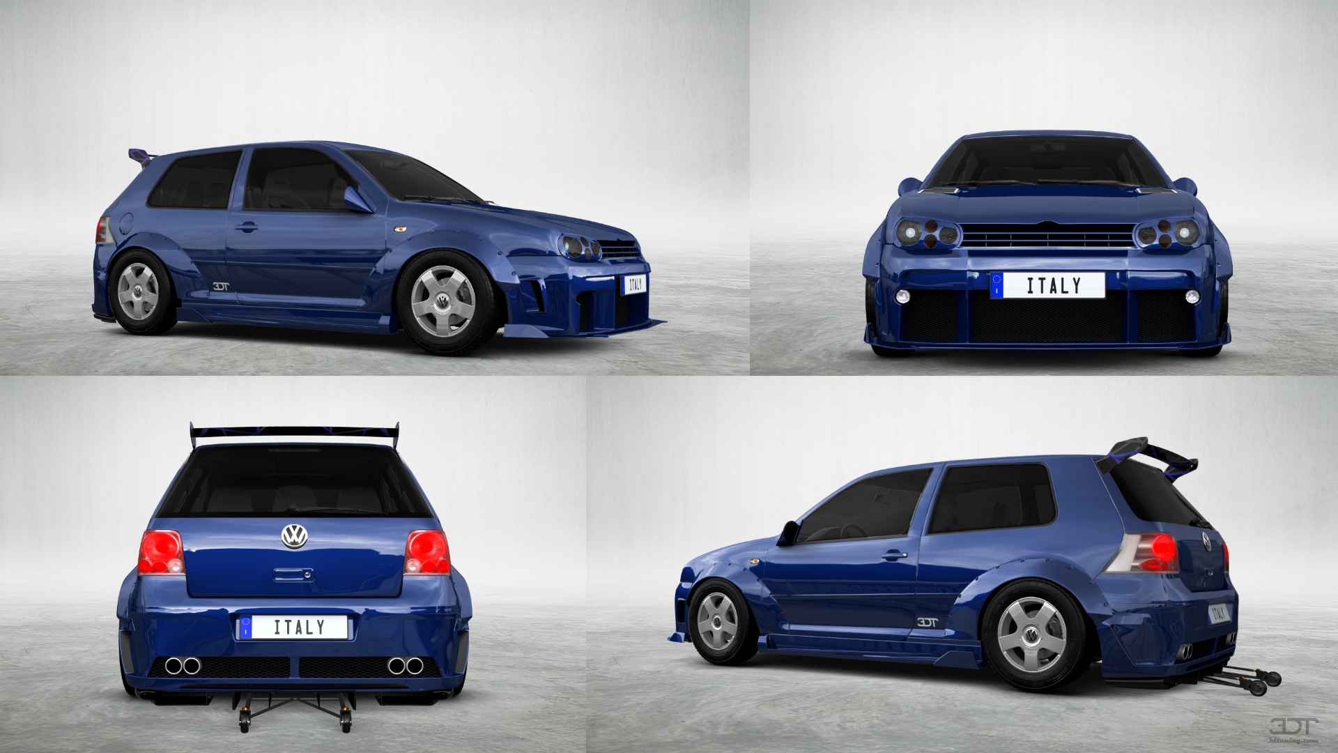 Volkswagen Golf 4 (mk4) 3 Door Hatchback 1997 tuning