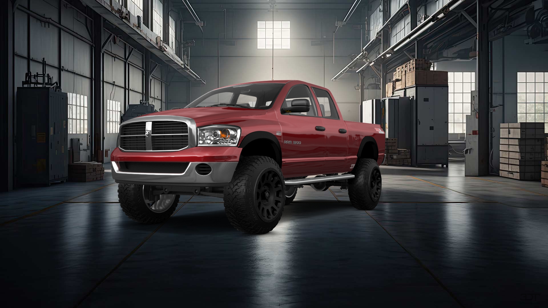 Dodge Ram 1500 Quad-Cab 4 Door pickup truck 2006