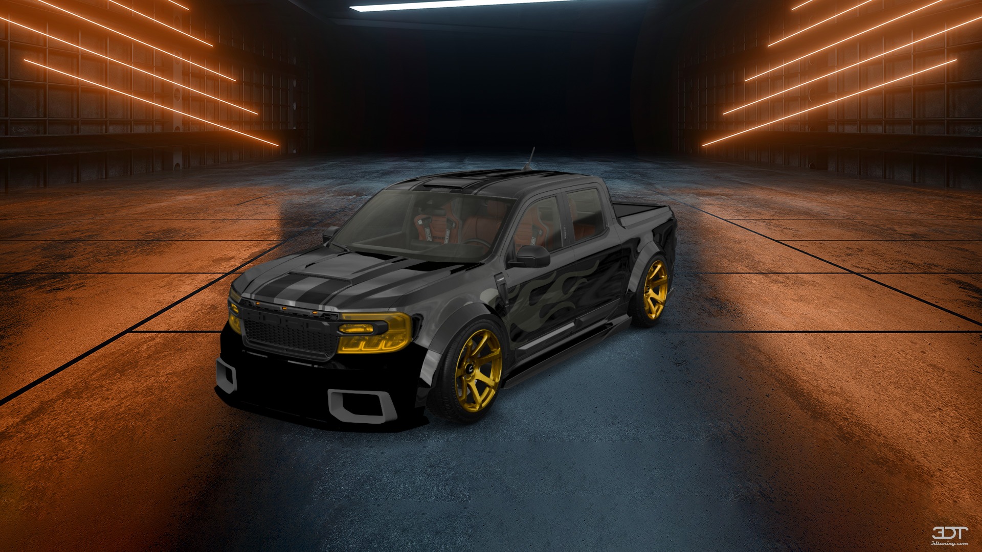 Ford Maverick 4 Door pickup truck 2022 tuning