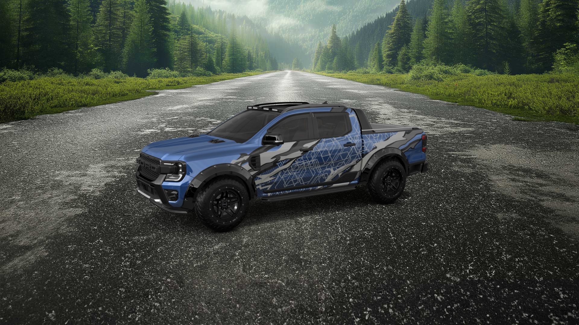 Ford Ranger 4 Door pickup truck 2022