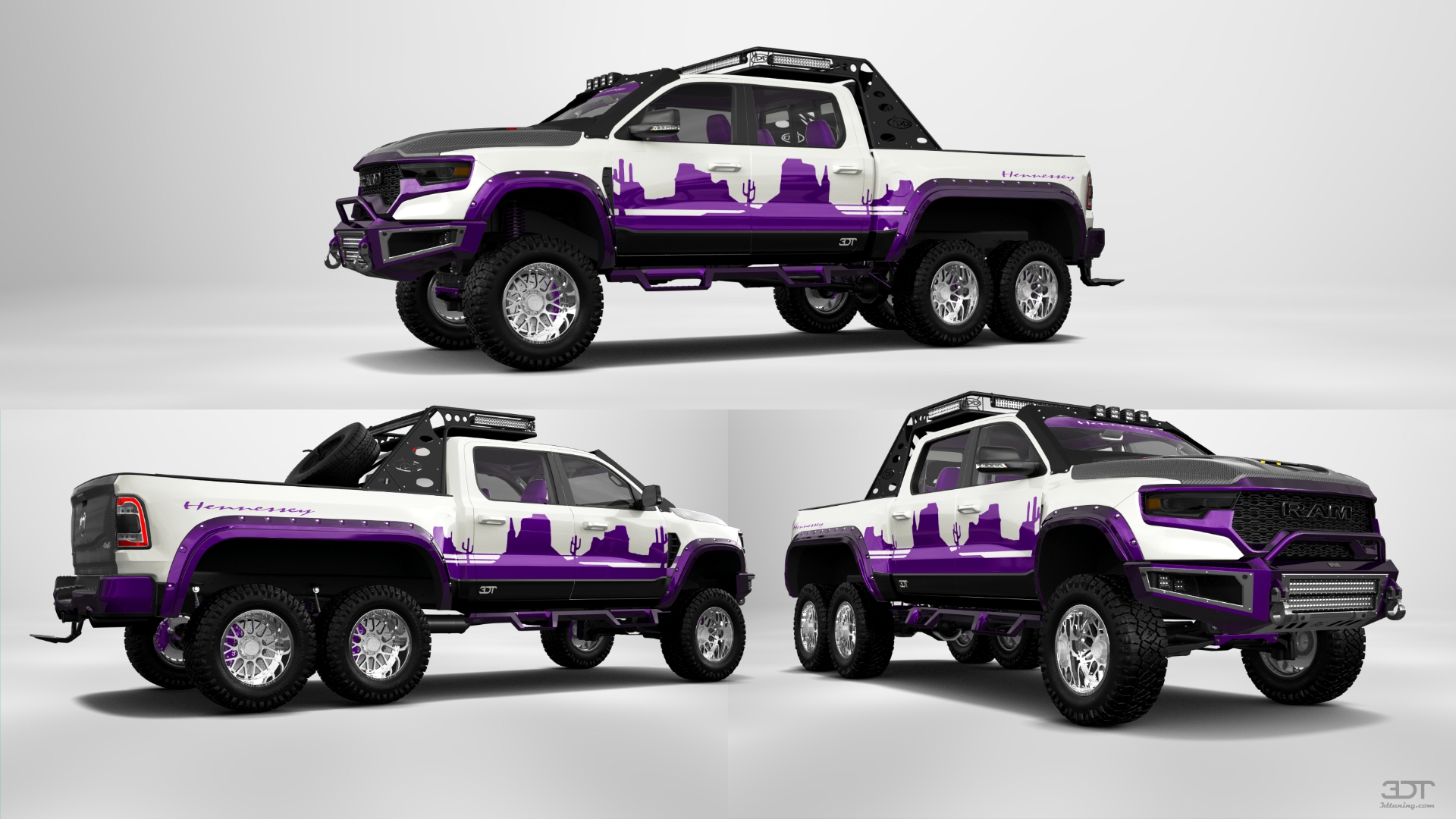 Dodge Ram Hennessey Mammoth 6X6 Truck 2021 tuning