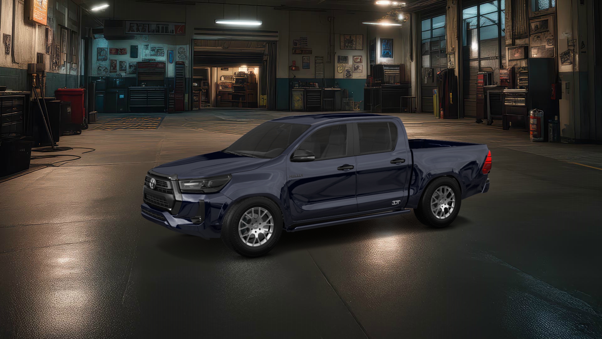 Toyota Hilux Double Cab 4 Door pickup truck 2015 tuning
