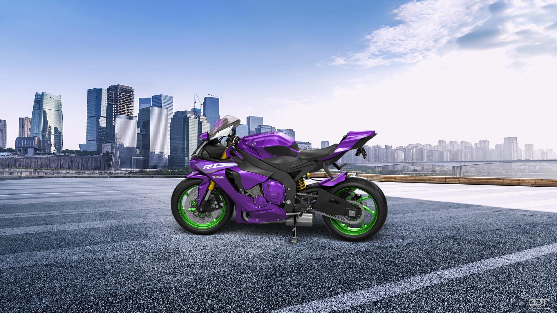 Yamaha YZF R1 Sport Bike 2015 tuning