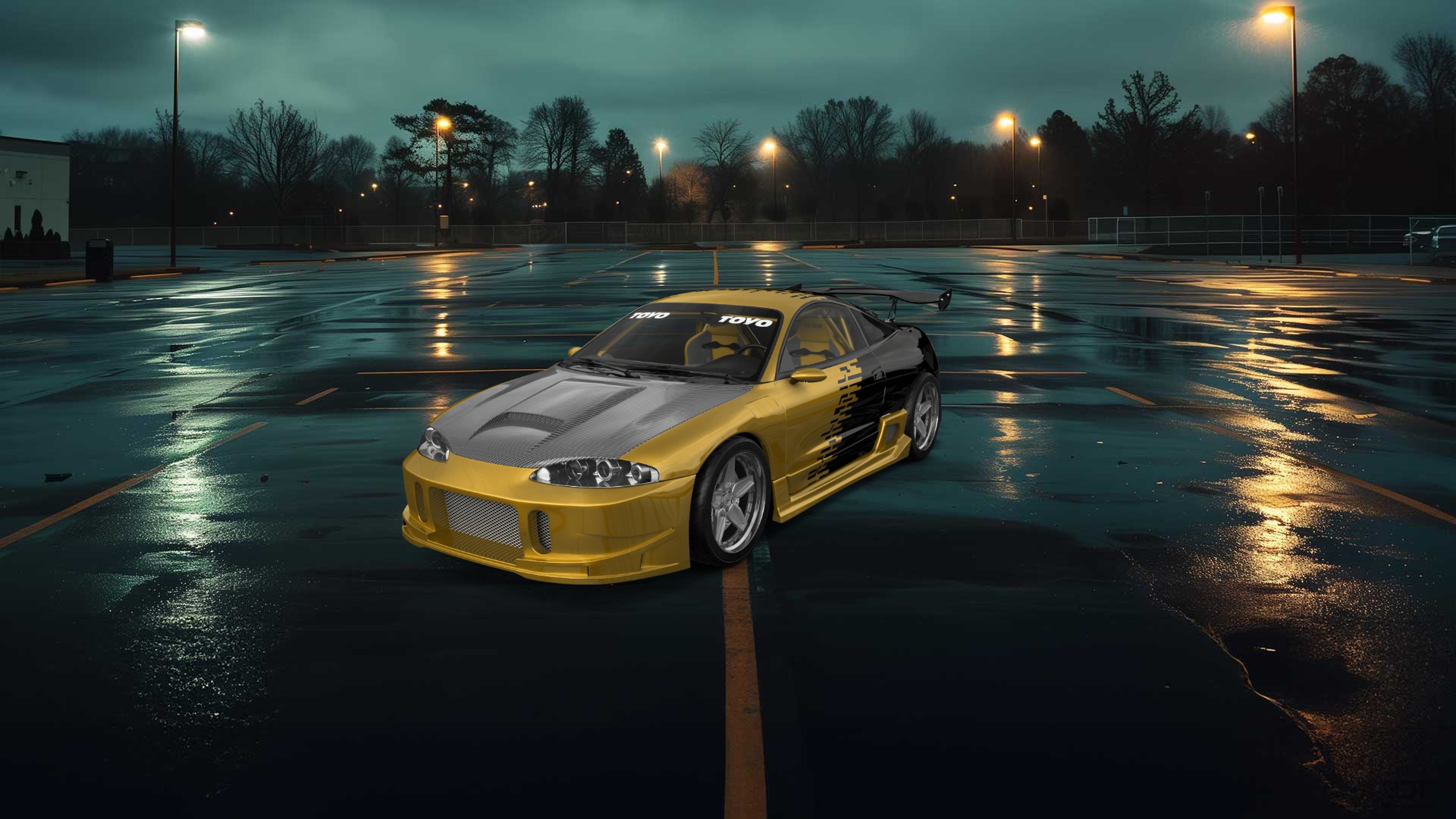 Mitsubishi Eclipse GSX Coupe 1995 tuning