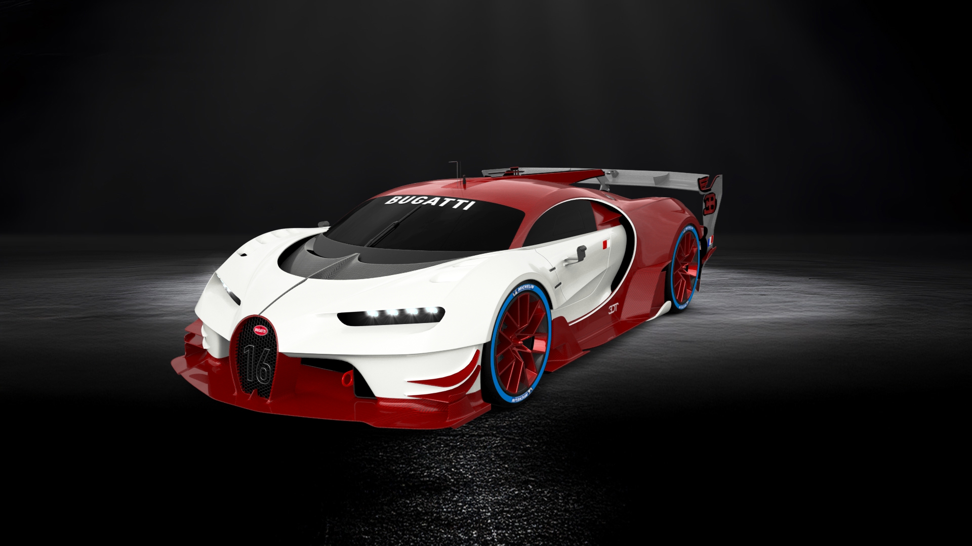 Bugatti Vision GT Supercar 2015 tuning
