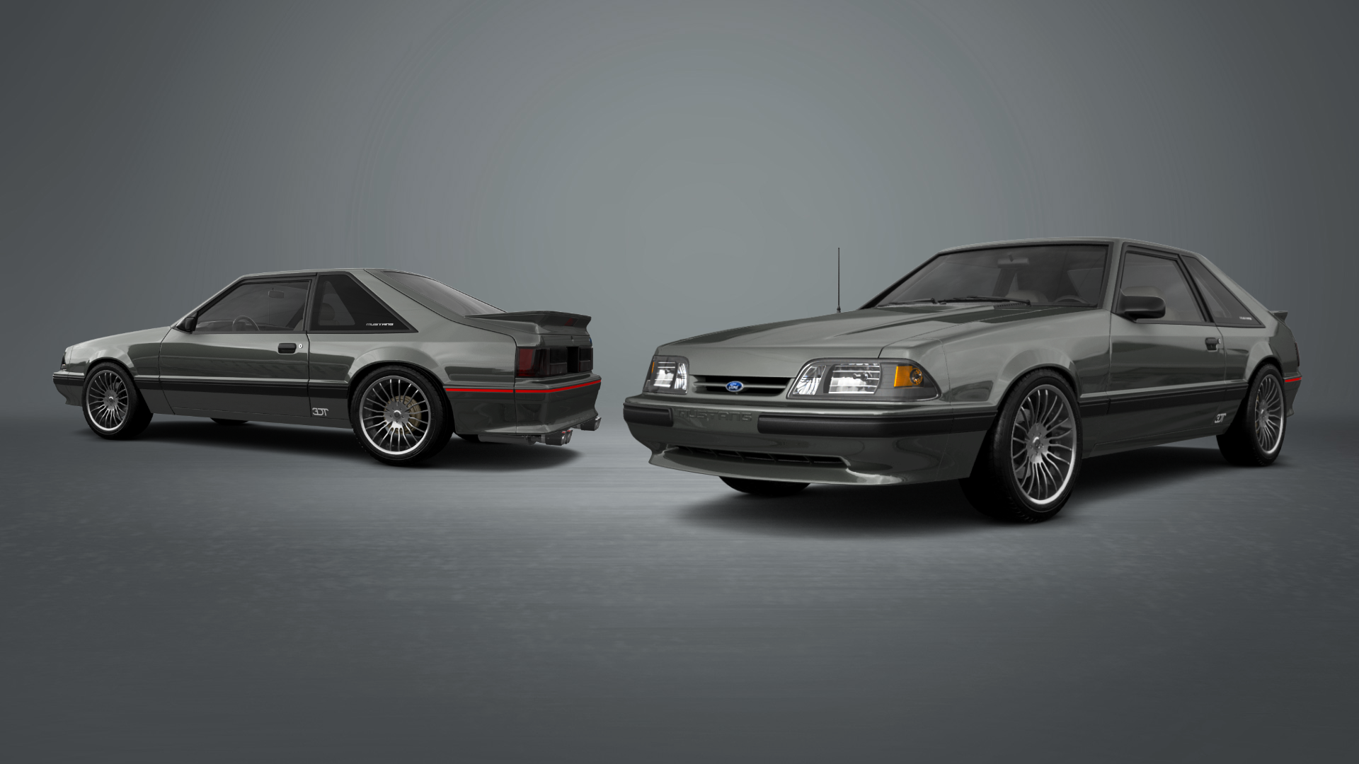 Ford Mustang 3 Door Hatchback 1988 tuning