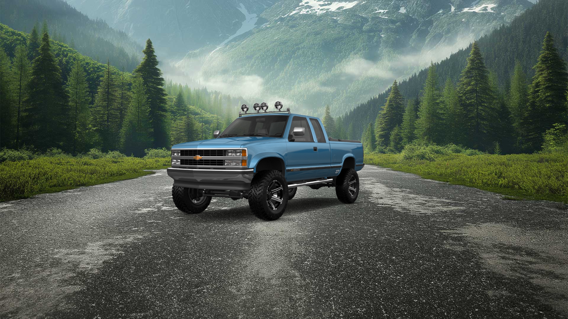Chevrolet K2500 Extended Cab Pickup 1989