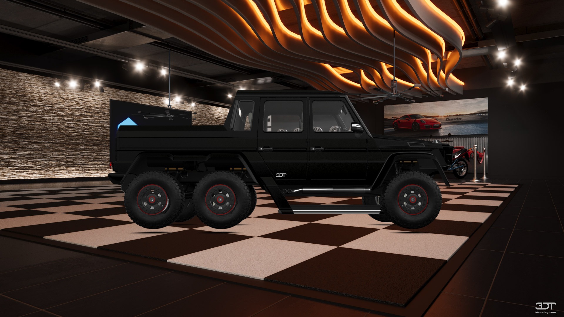 Mercedes G 63 AMG 6x6 4 Door pickup truck 2013