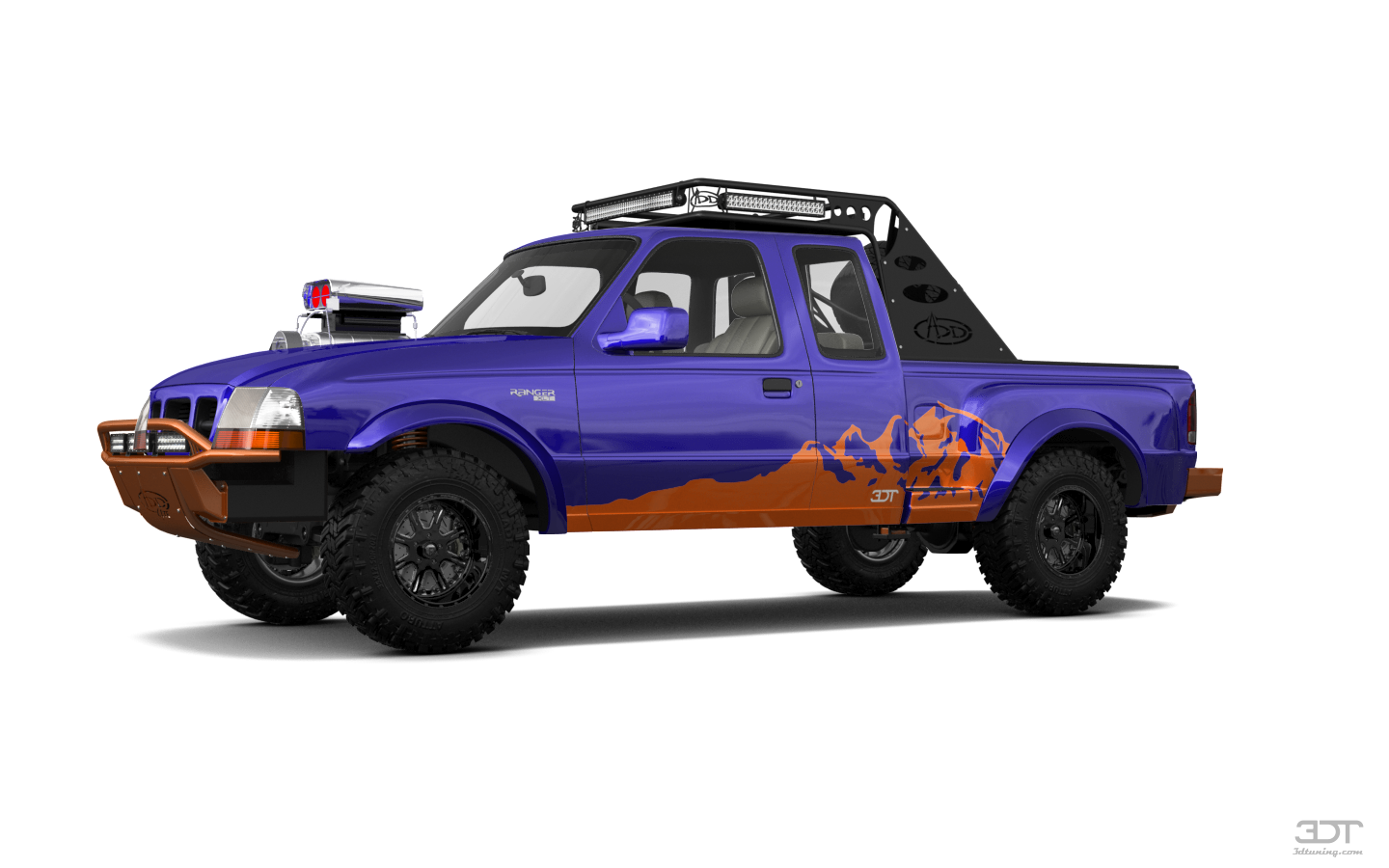 Ford Ranger Flareside 2 Door pickup truck 1998