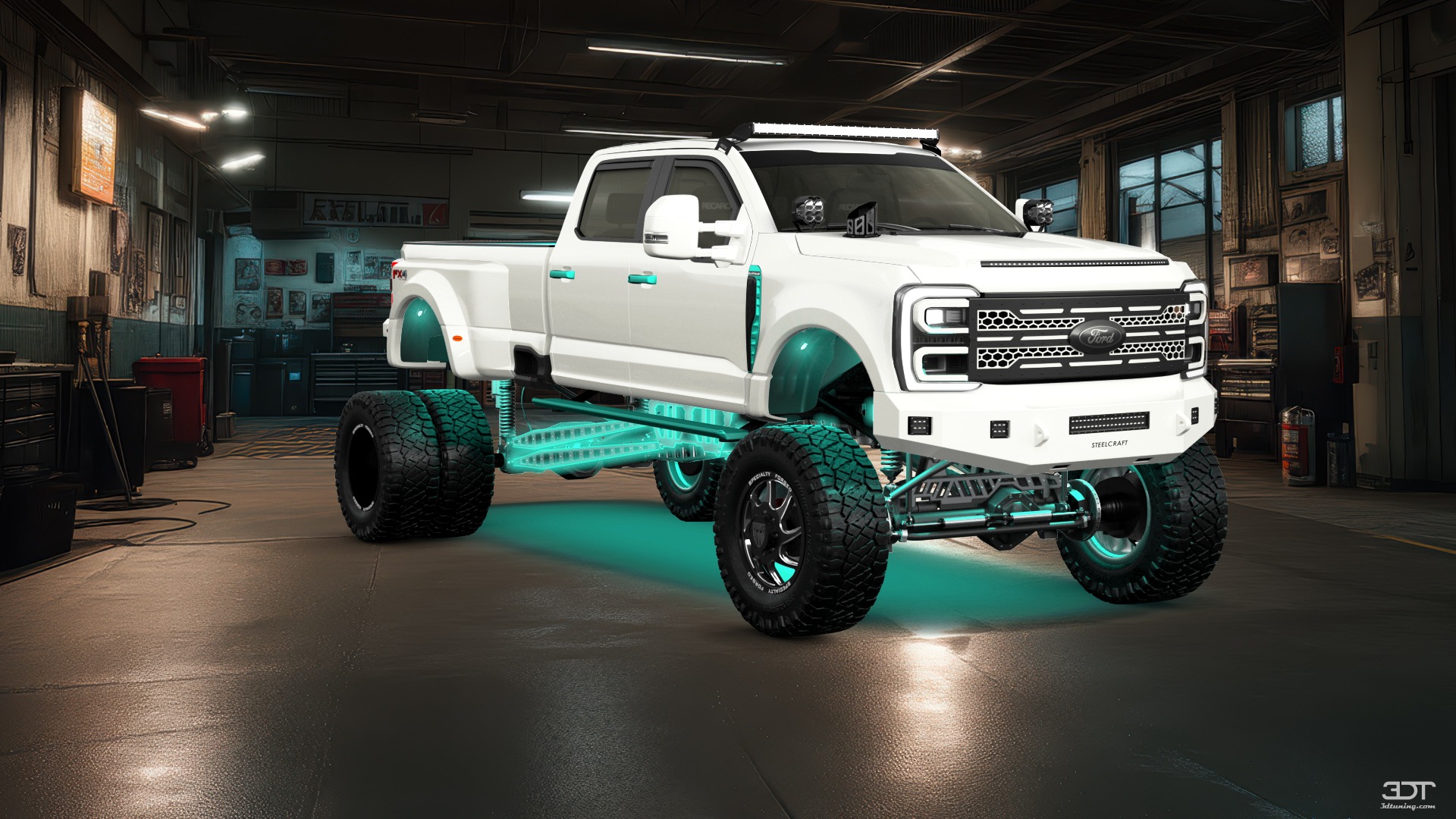 Ford F-350 DRW Crew Cab 4 Door pickup truck 2023 tuning