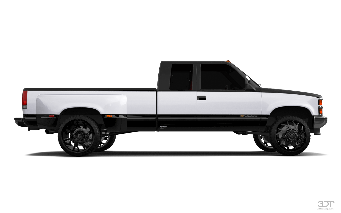 Chevrolet K3500 Extended Cab Pickup Truck 1988