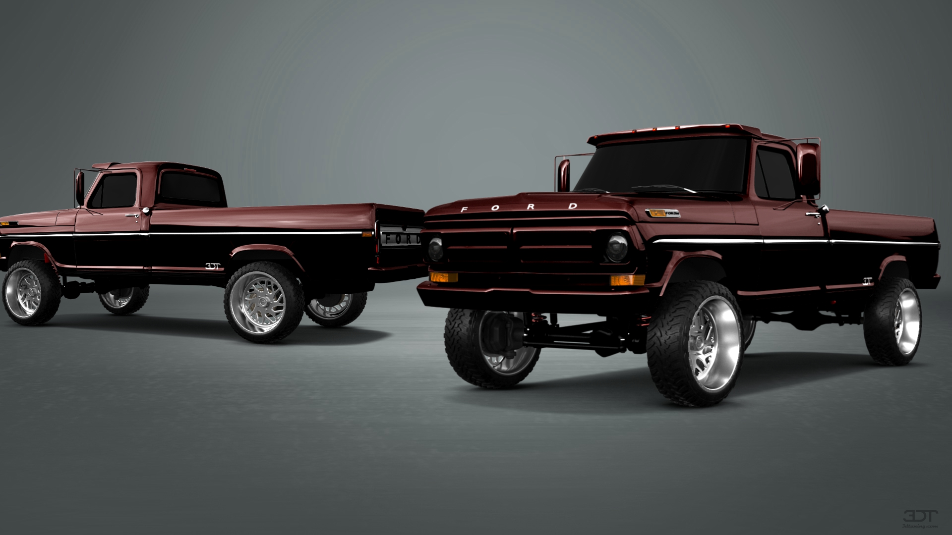 Ford F-250 2 Door pickup truck 1971