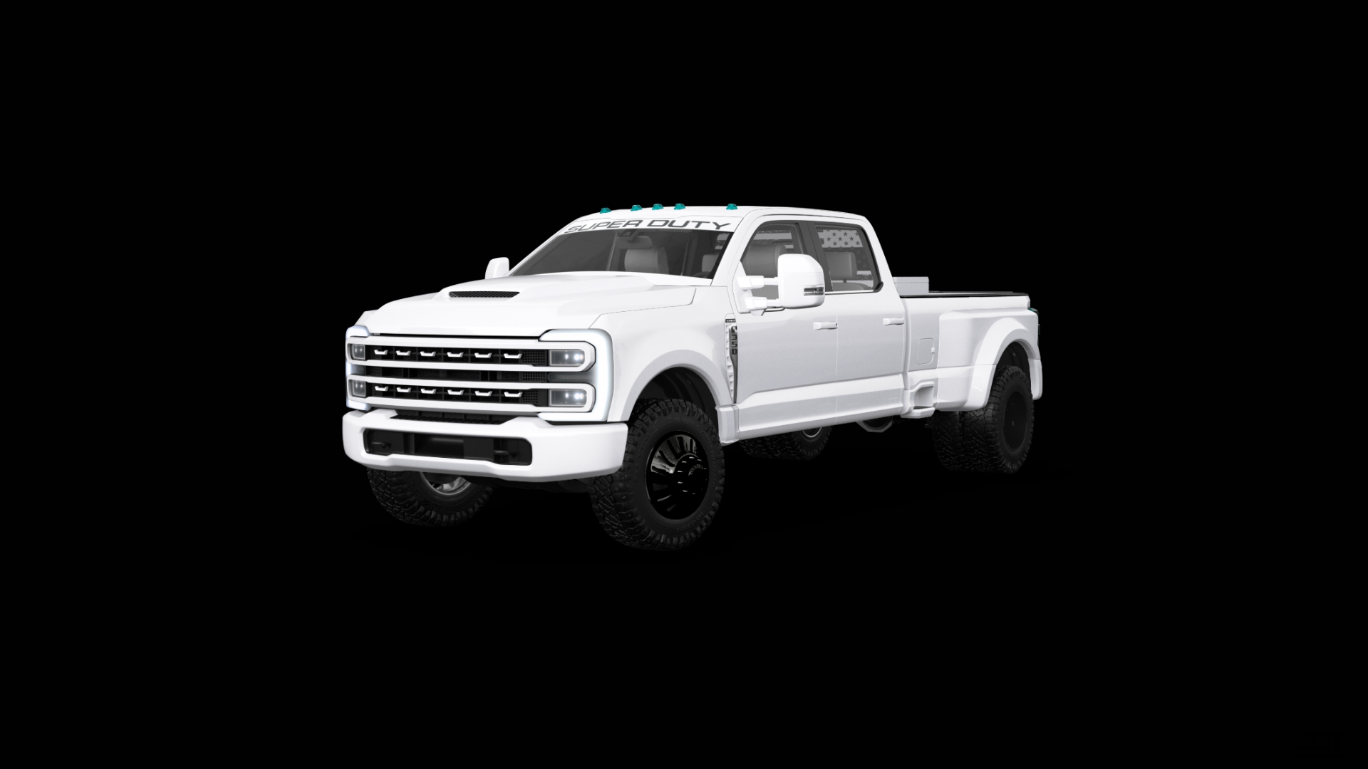Ford F-350 DRW Crew Cab 4 Door pickup truck 2023 tuning