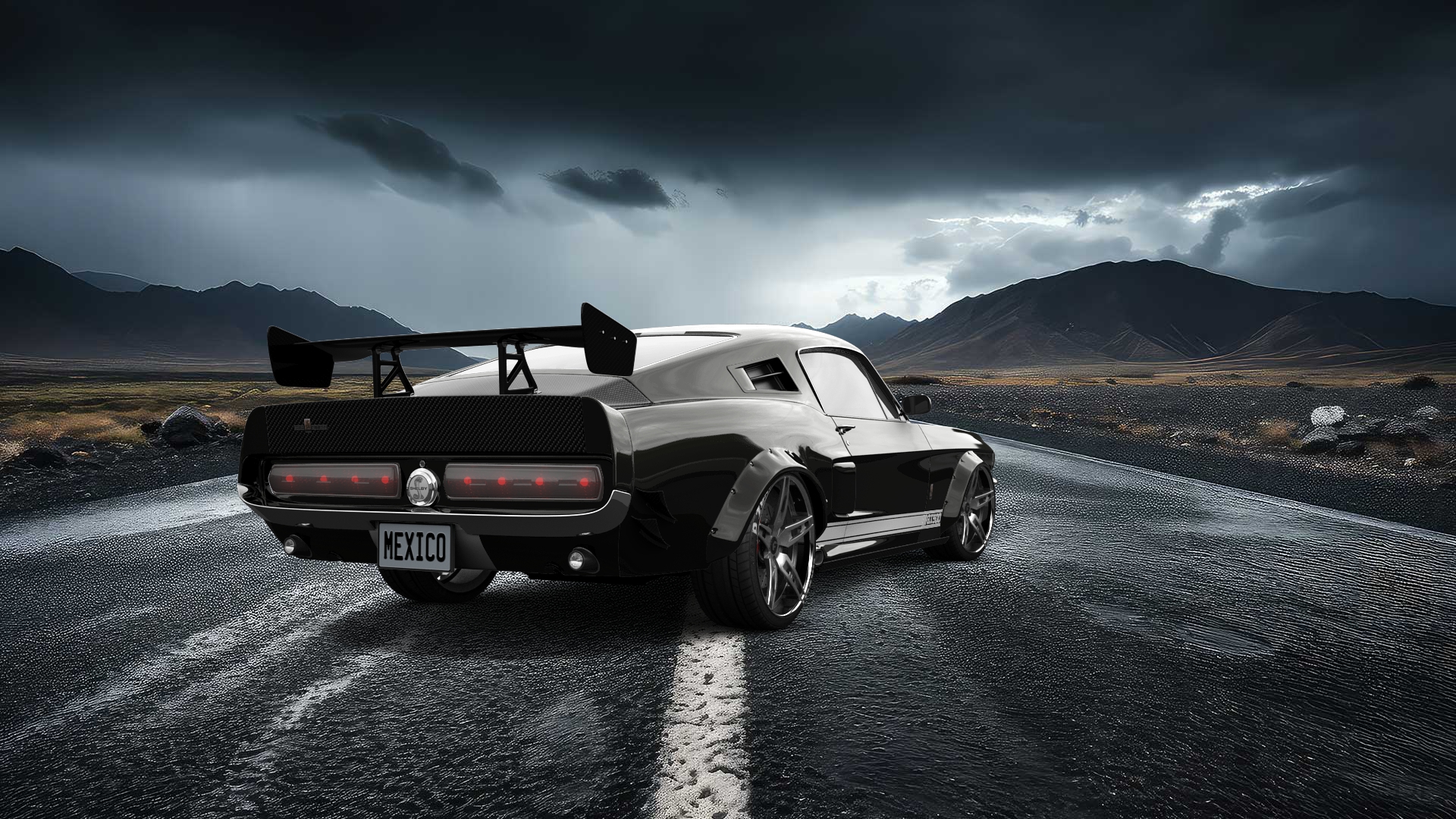 Mustang GT500 2 Door Coupe 1968
