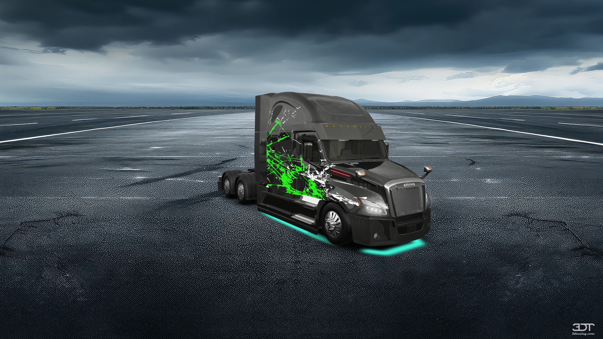 Freightliner Cascadia Sleeper Cab Truck 2018 tuning