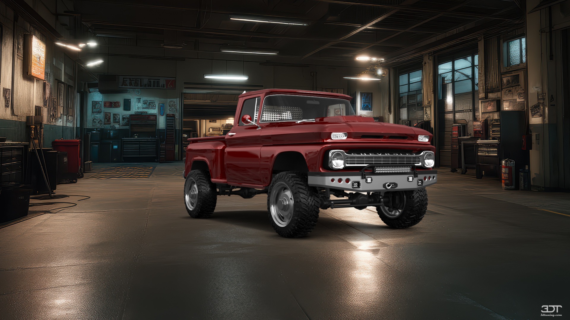 Chevrolet C-10 Stepside 2 Door pickup truck 1963 tuning