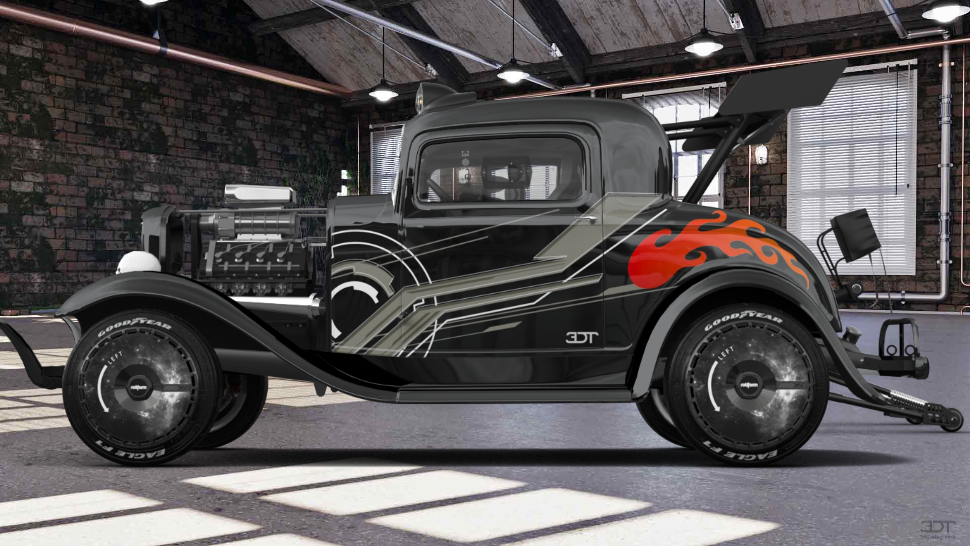 Ford Model B Deluxe 2 Door Coupe 1932