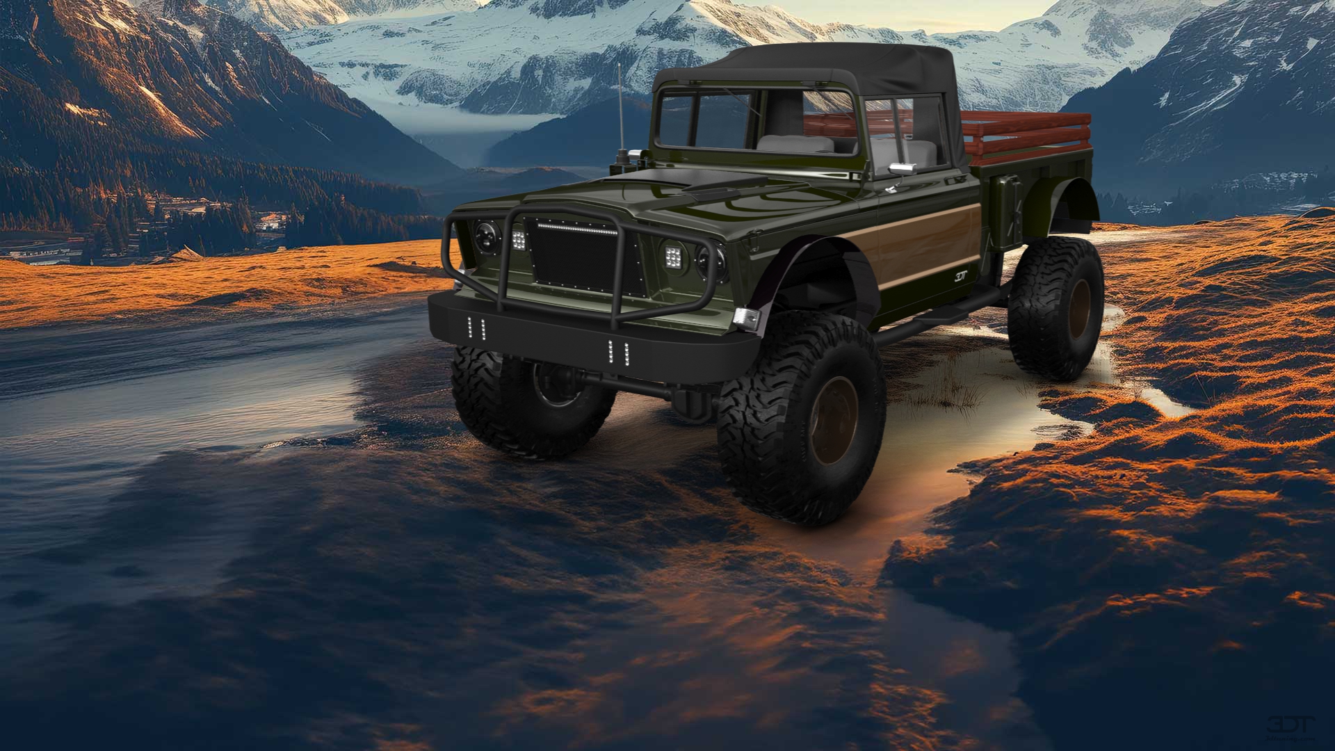 Jeep Kaiser M715 2 Door pickup truck 1968