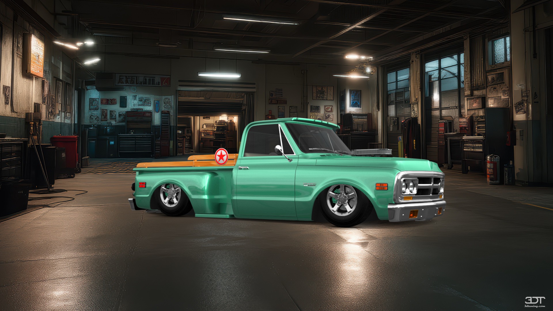 GMC K1500 2 Door pickup truck 1971 tuning