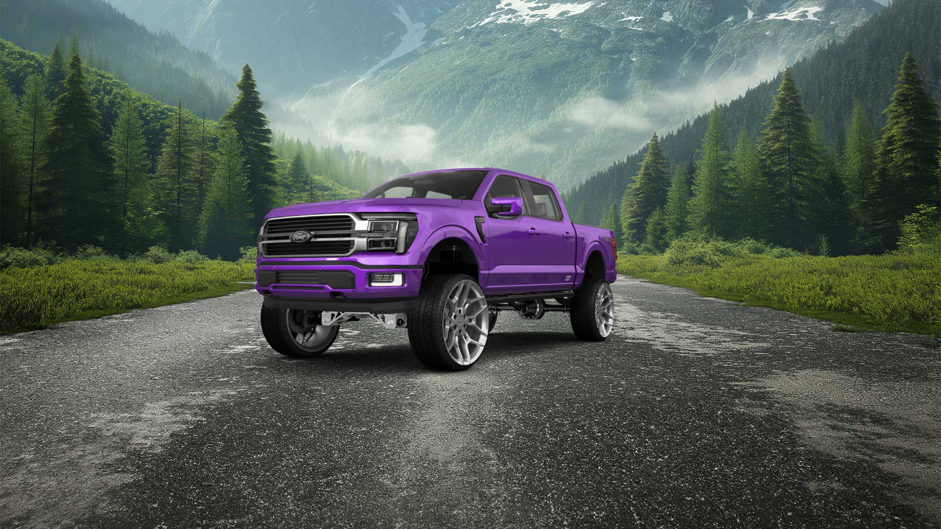 Ford F-150 SuperCrew 4 Door pickup truck 2024