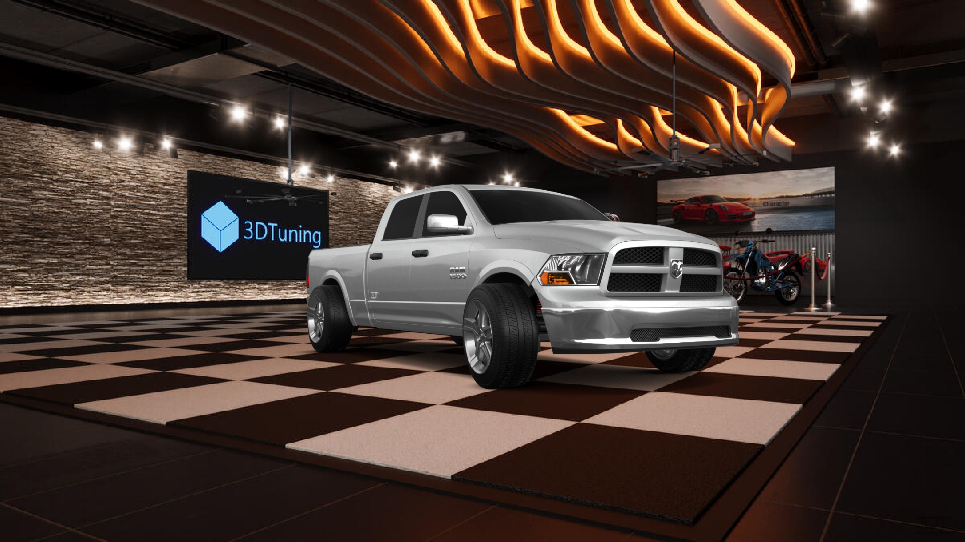 Dodge Ram 1500 Crew Cab 6.4 ft box 4 Door pickup truck 2009
