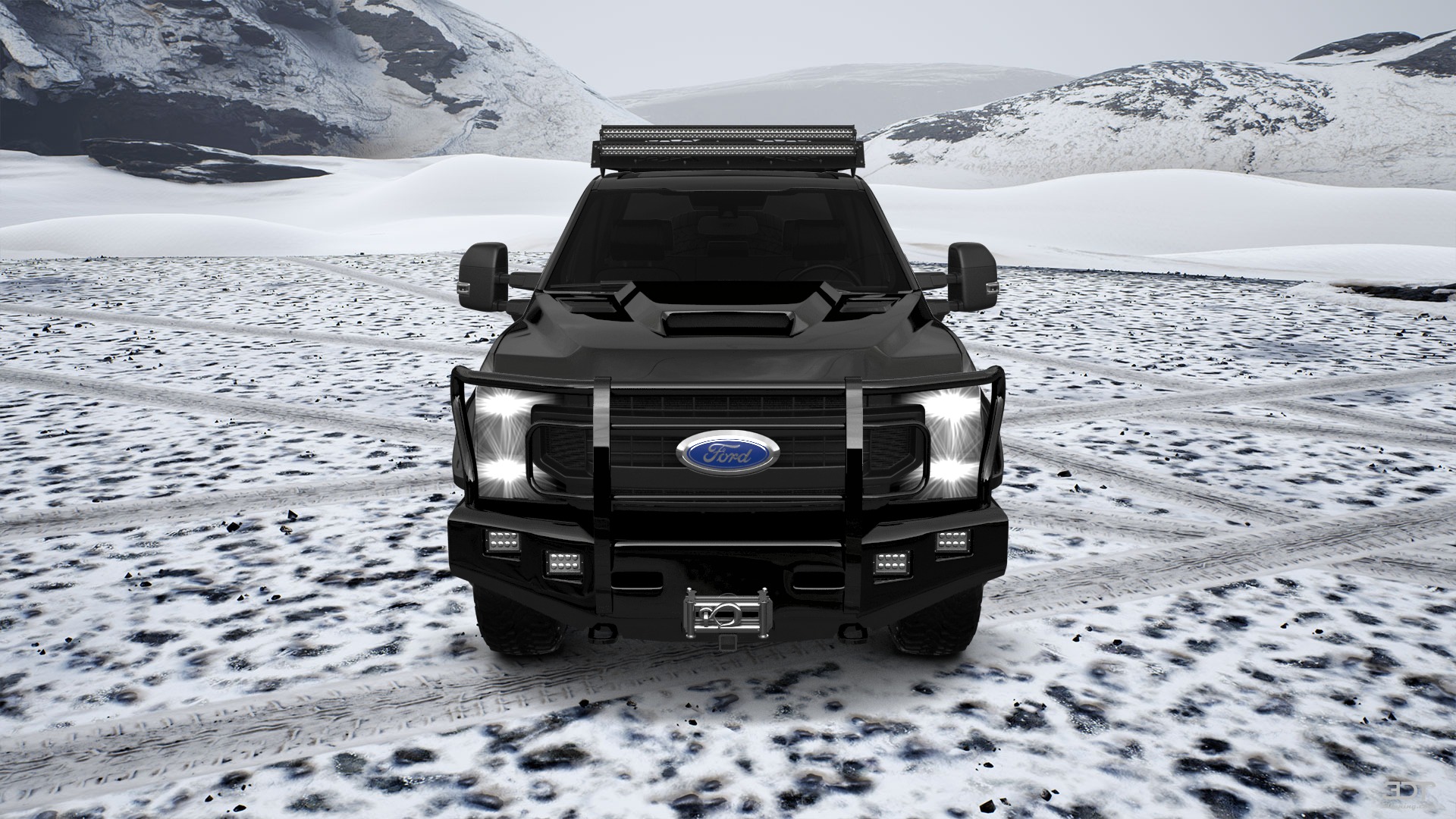 Ford F-350 DRW 4 Door pickup truck 2021 tuning