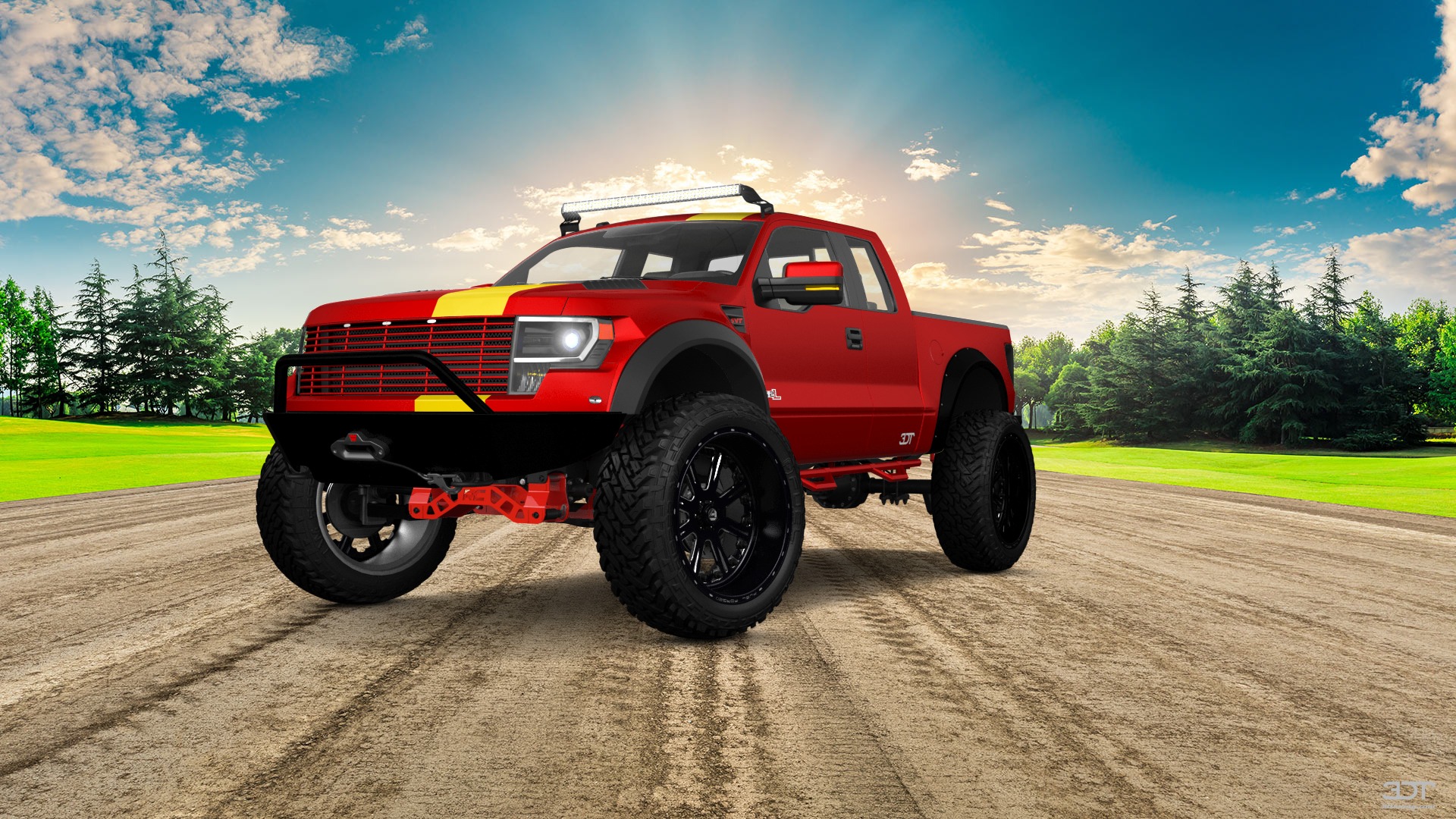 Ford F-150 SVT Raptor 2 Door pickup truck 2010