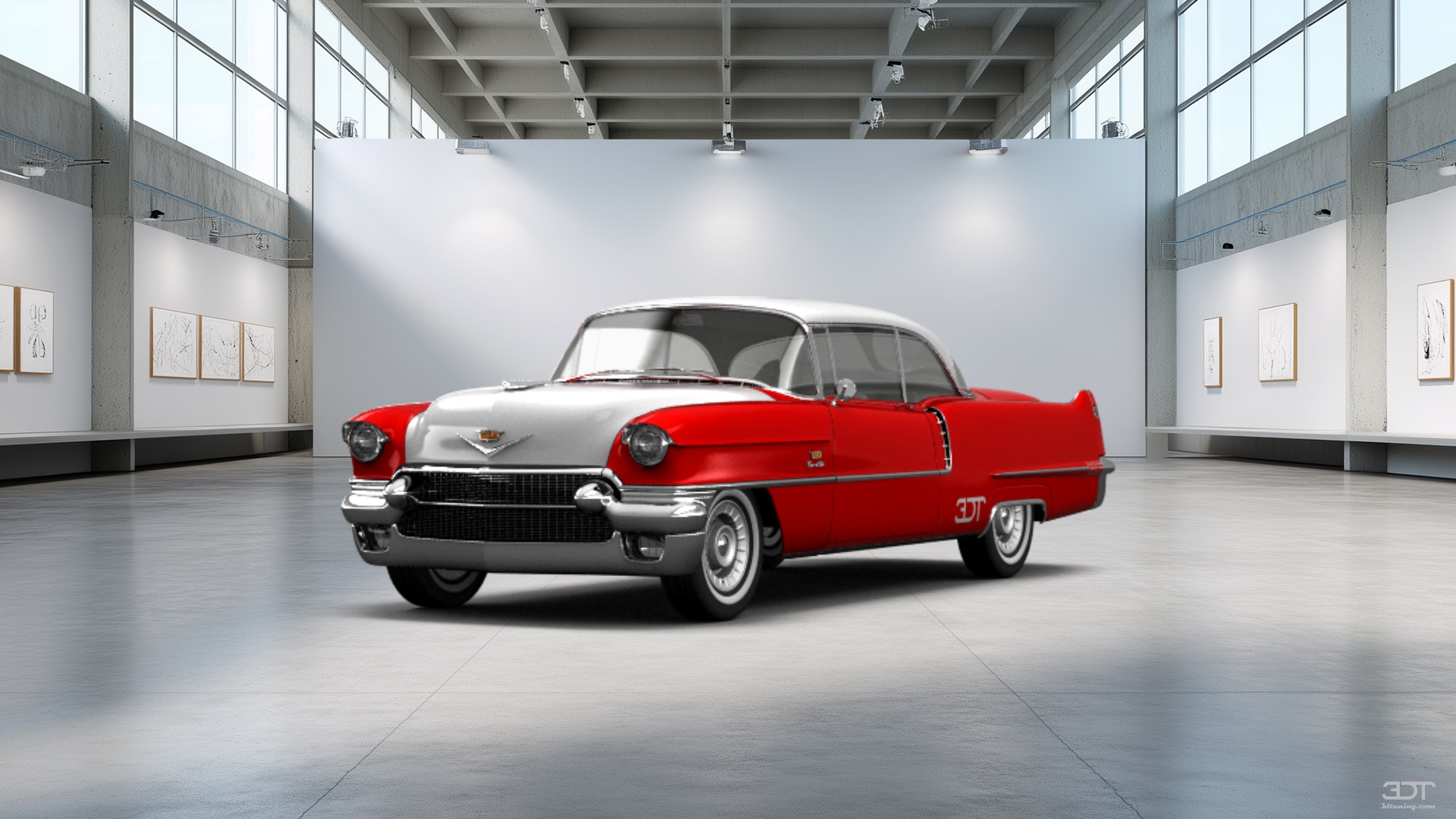 Cadillac De Ville Coupe 1956 tuning