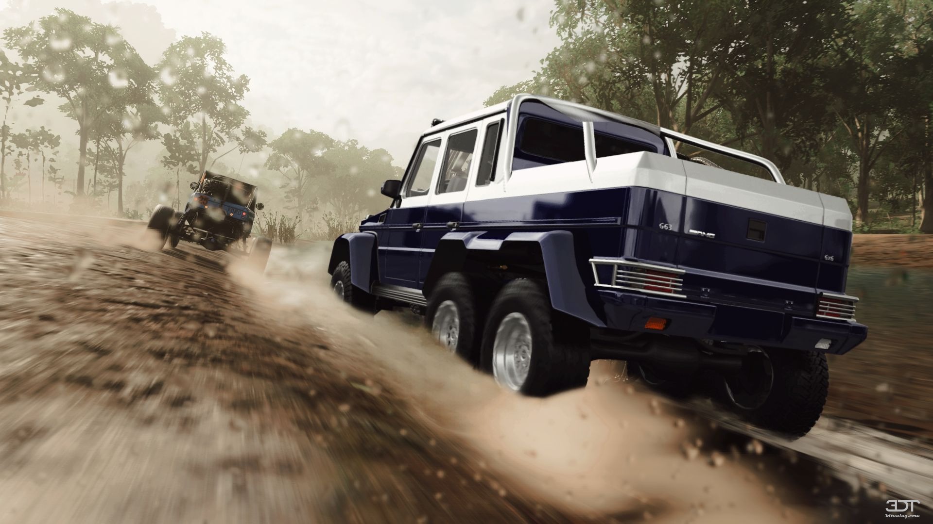 Mercedes G 63 AMG 6x6 4 Door pickup truck 2013