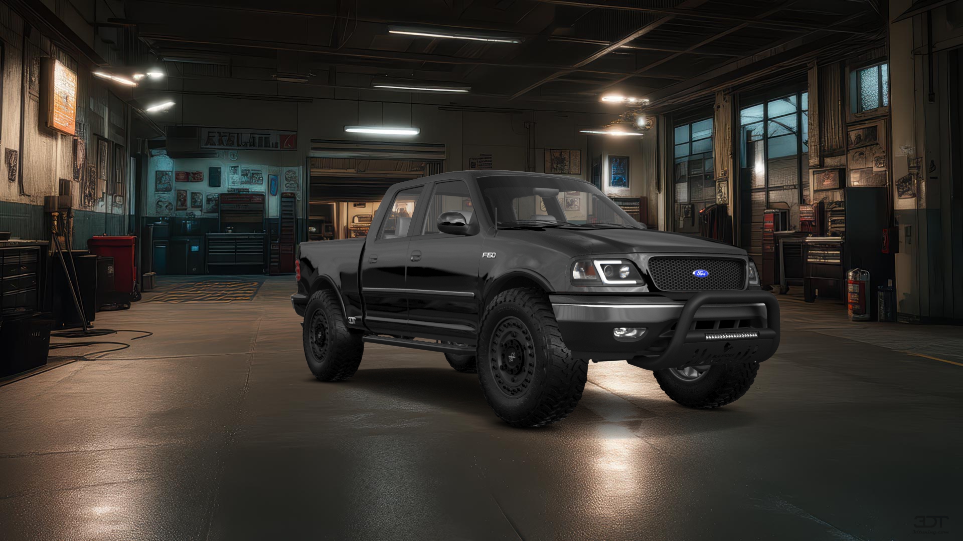 Ford F-150 SuperCrew 4 Door pickup truck 1997 tuning