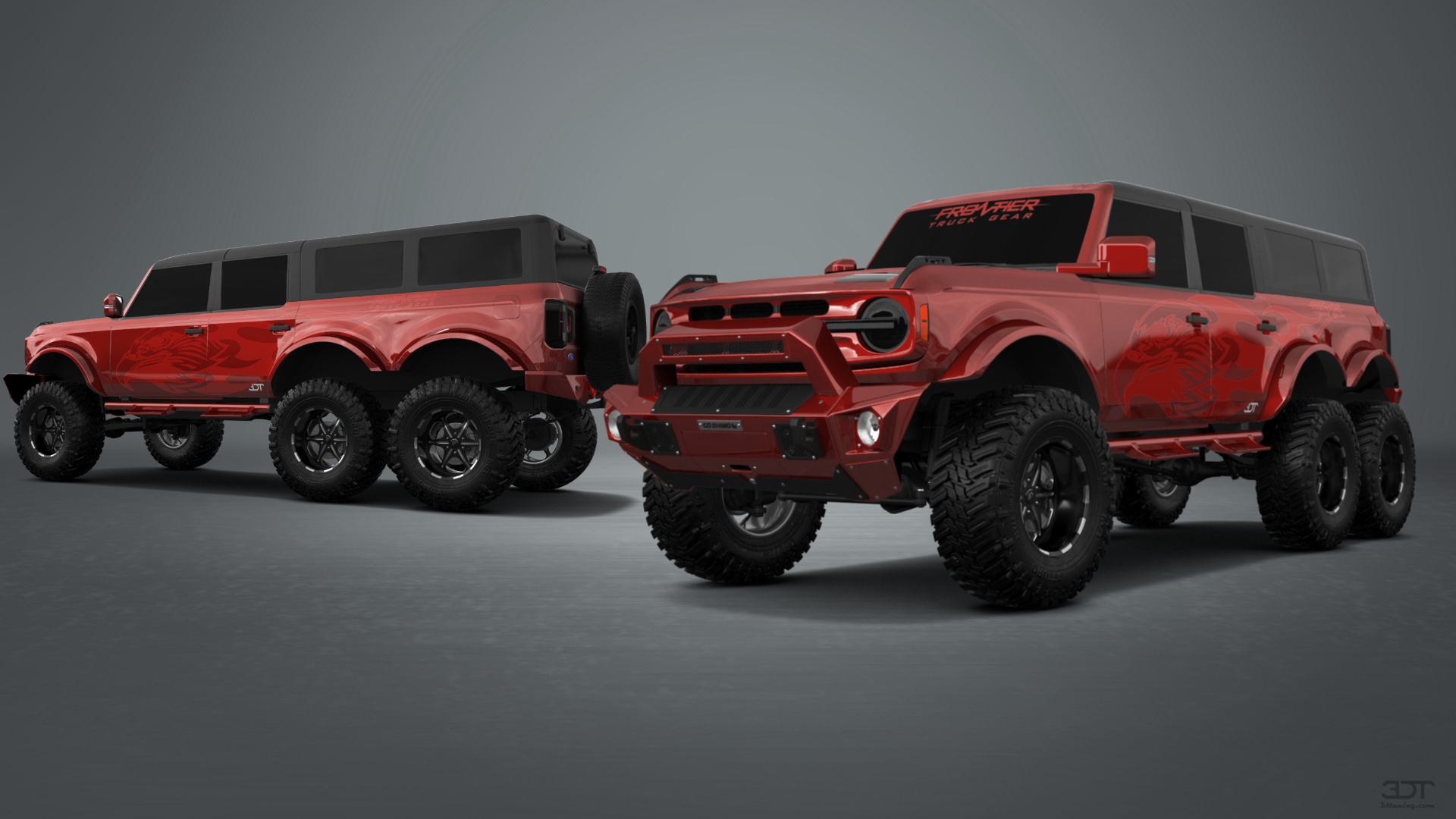 Ford Bronco 6X6 4 Door pickup truck 2021