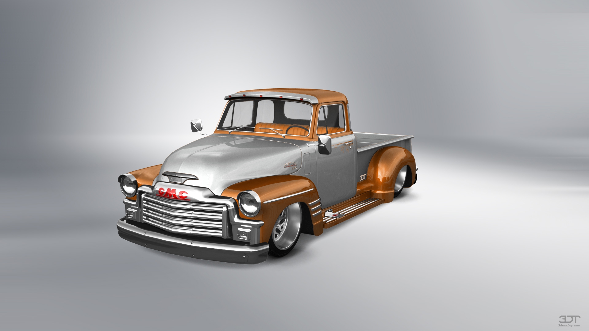 GMC 100 Stepside 2 Door pickup truck 1954 tuning