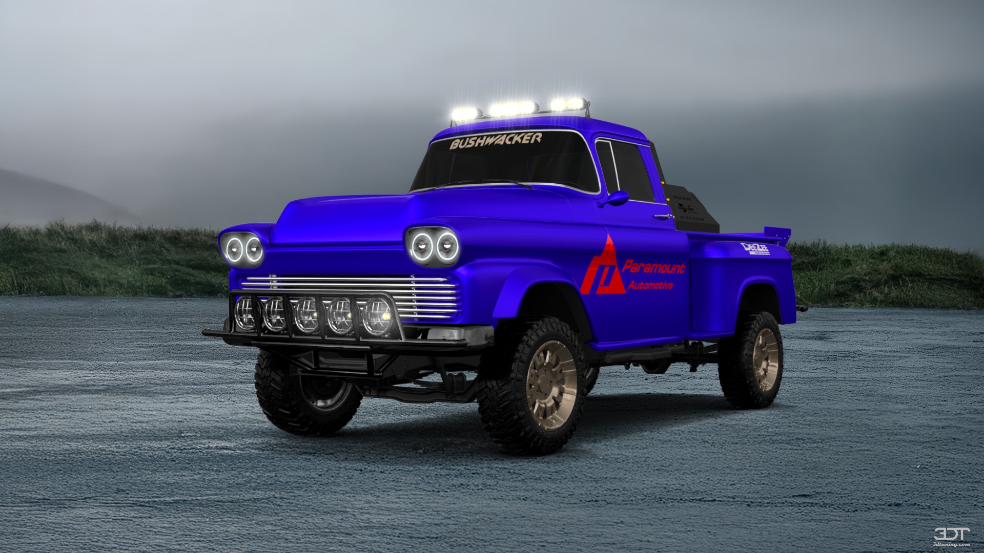 Chevrolet Apache Stepside 2 Door pickup truck 1959 tuning