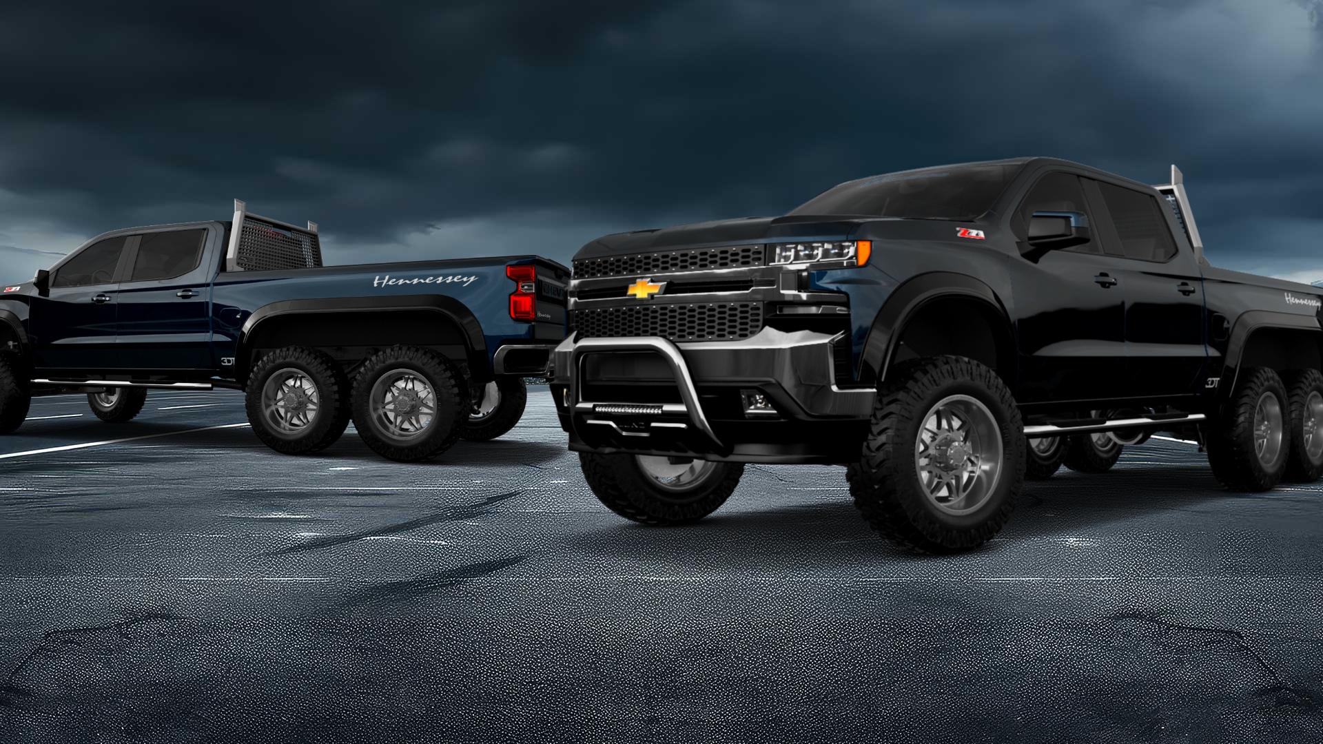 Chevrolet Silverado Hennessey Goliath 6X6 Truck 2020 tuning
