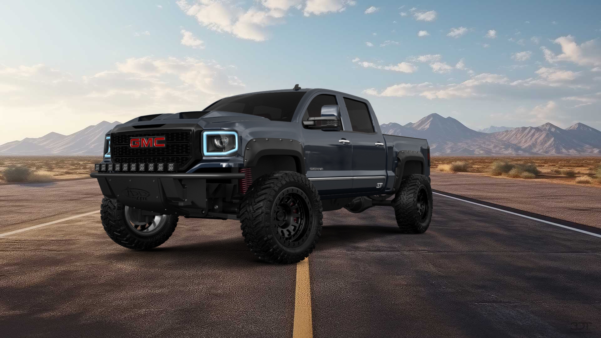 GMC Sierra 1500 Crew Cab 4 Door pickup truck 2016 tuning