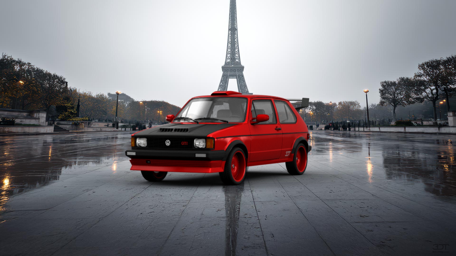 Volkswagen Rabbit GTI Mk1 3 Door Hatchback 1984 tuning
