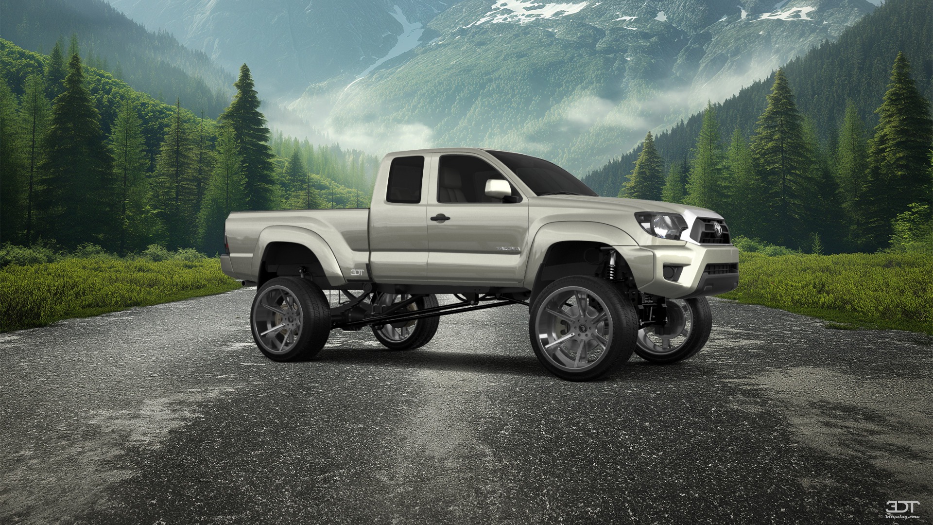 Toyota Tacoma Access Cab 6.2 ft box Pickup Truck 2012