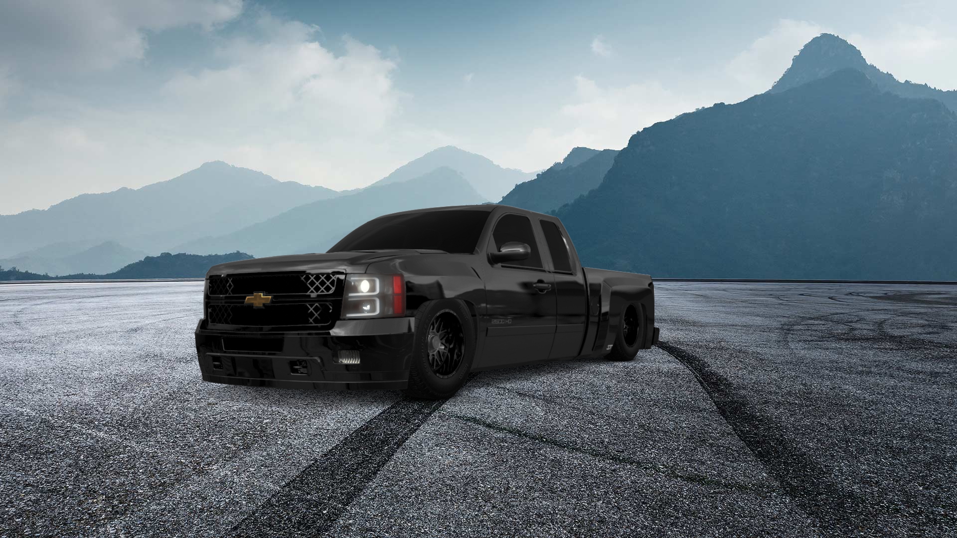 Chevrolet Silverado 2500 HD Extended Cab Pickup Truck 2007 tuning