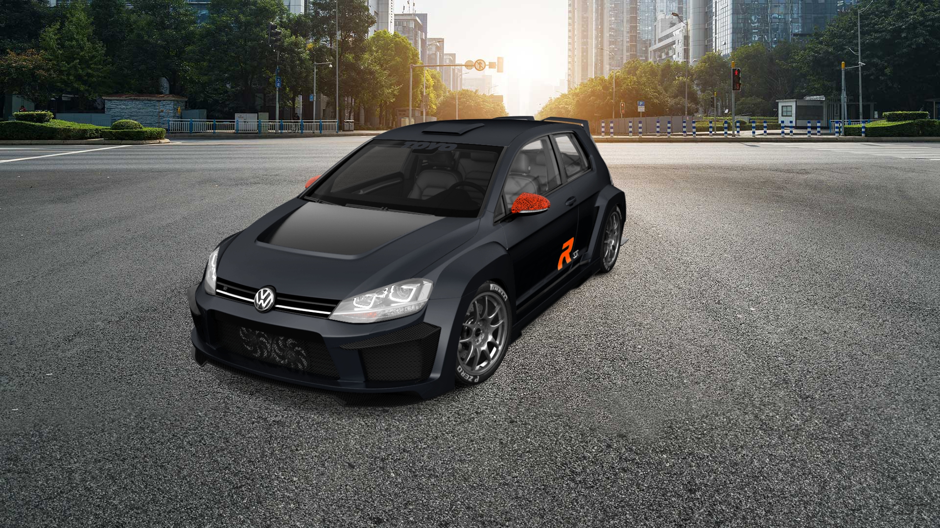 Volkswagen Golf 7 3 Door Hatchback 2013 tuning