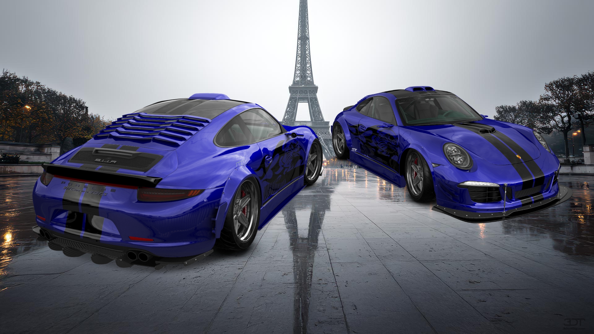 Porsche 911 Carrera 2 Door Coupe 2011 tuning