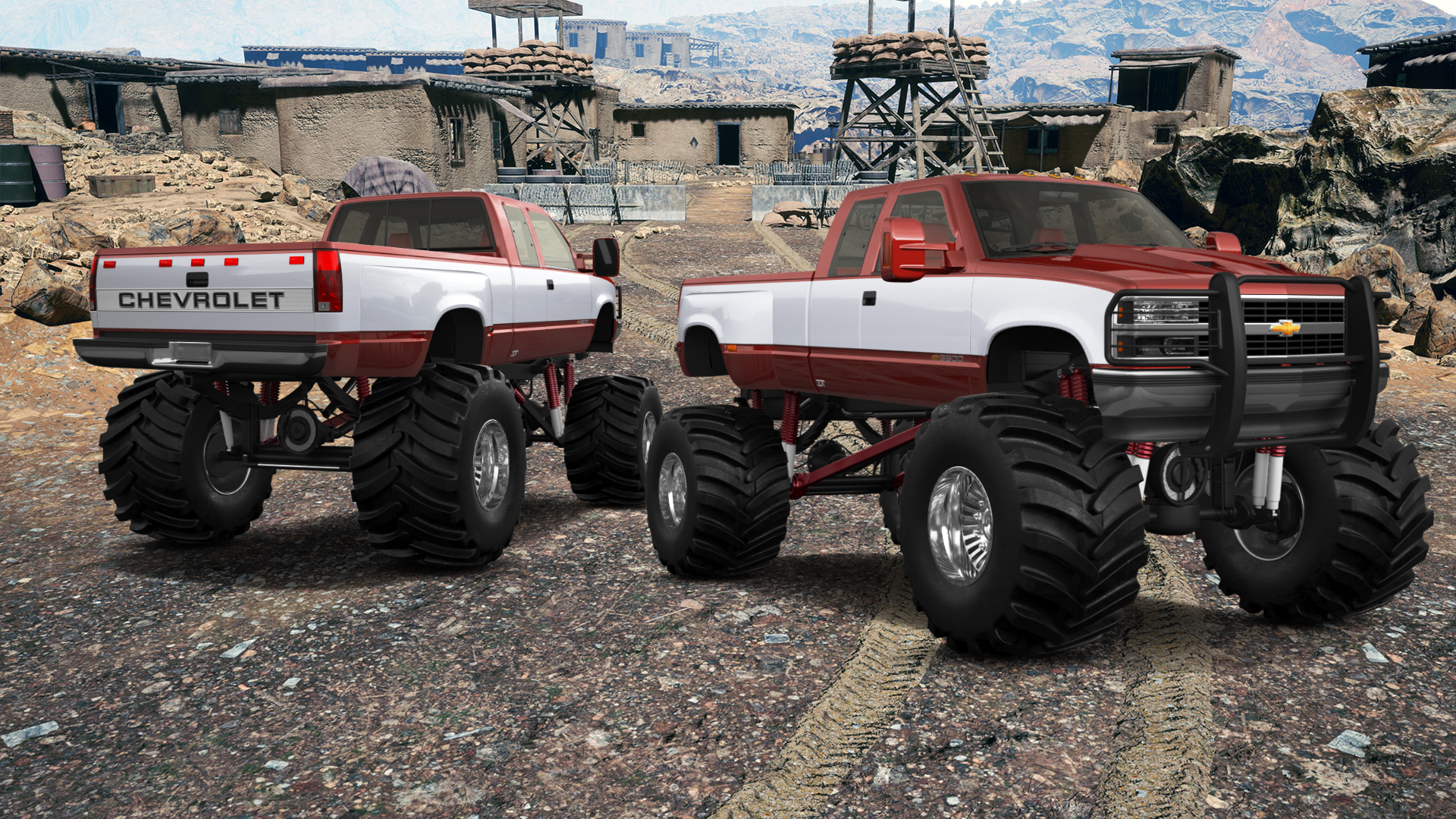 Chevrolet K3500 Extended Cab Pickup Truck 1988