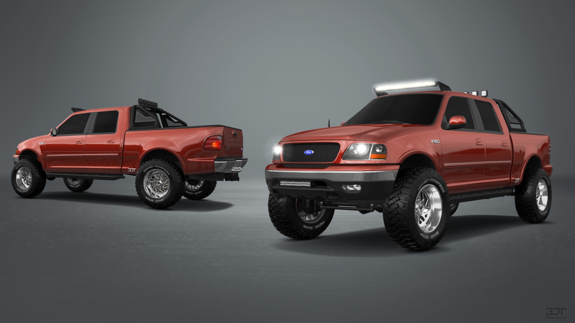 Ford F-150 SuperCrew 4 Door pickup truck 1997 tuning