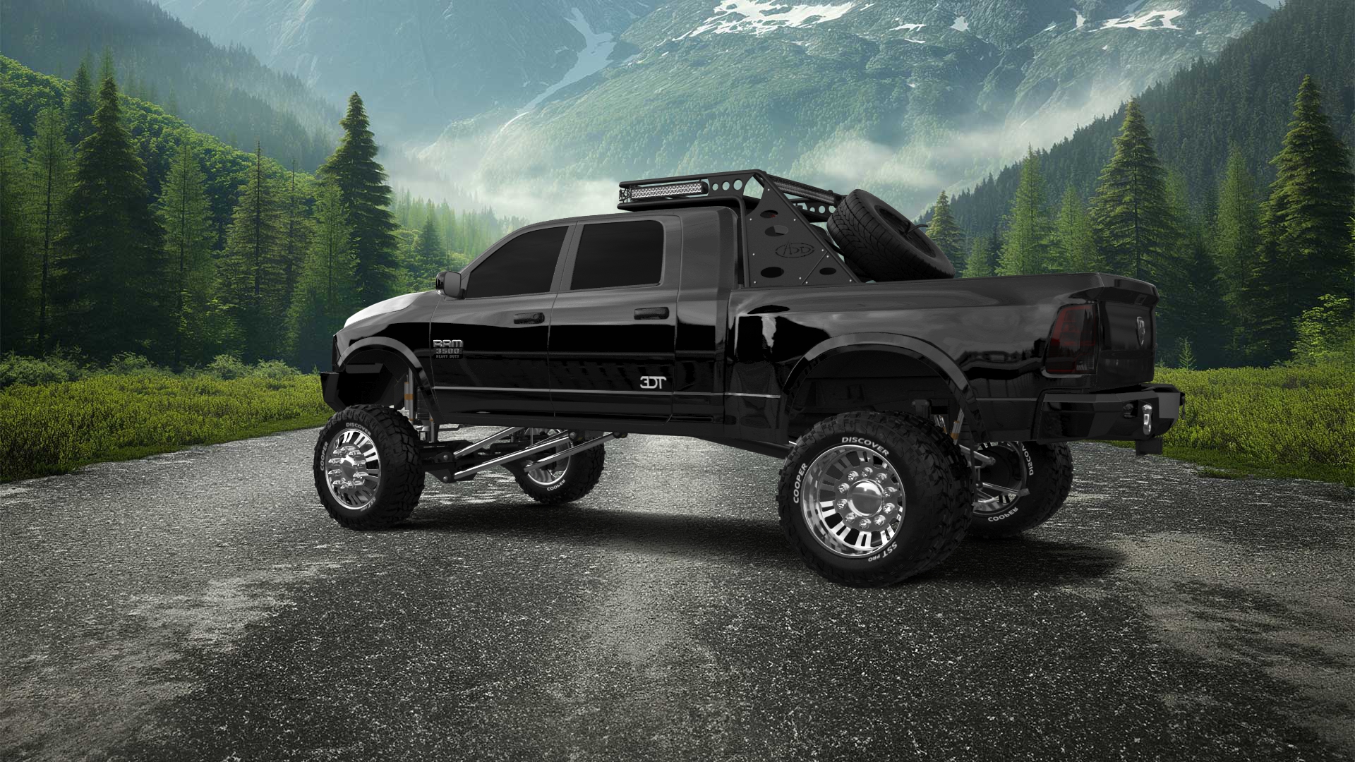 Dodge Ram 3500 4 Door Truck 2014