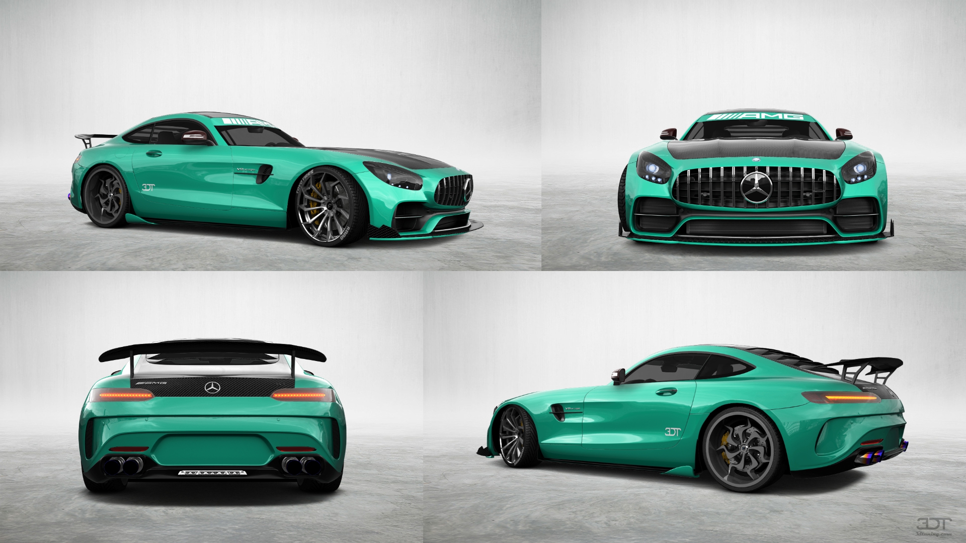 Mercedes AMG GT 2 door fastback coupe 2016 tuning