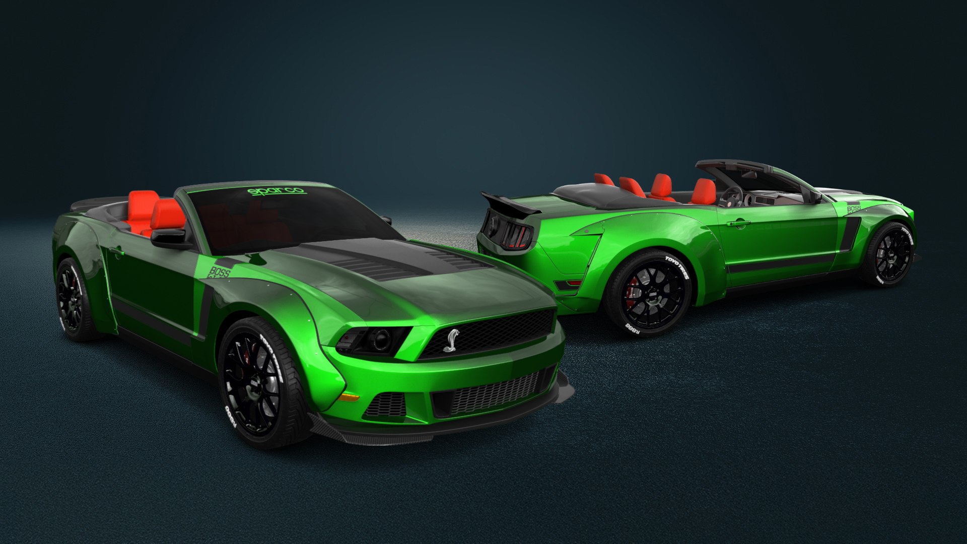 Ford Mustang 2 Door Convertible 2012