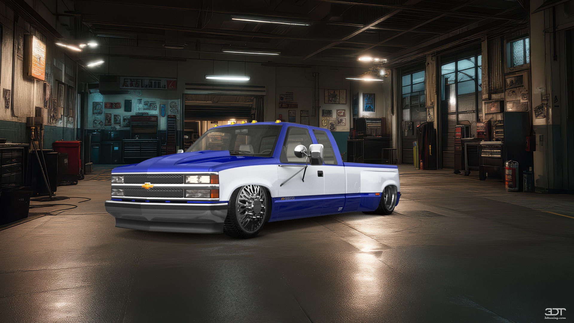 Chevrolet K3500 Extended Cab Pickup Truck 1988 tuning