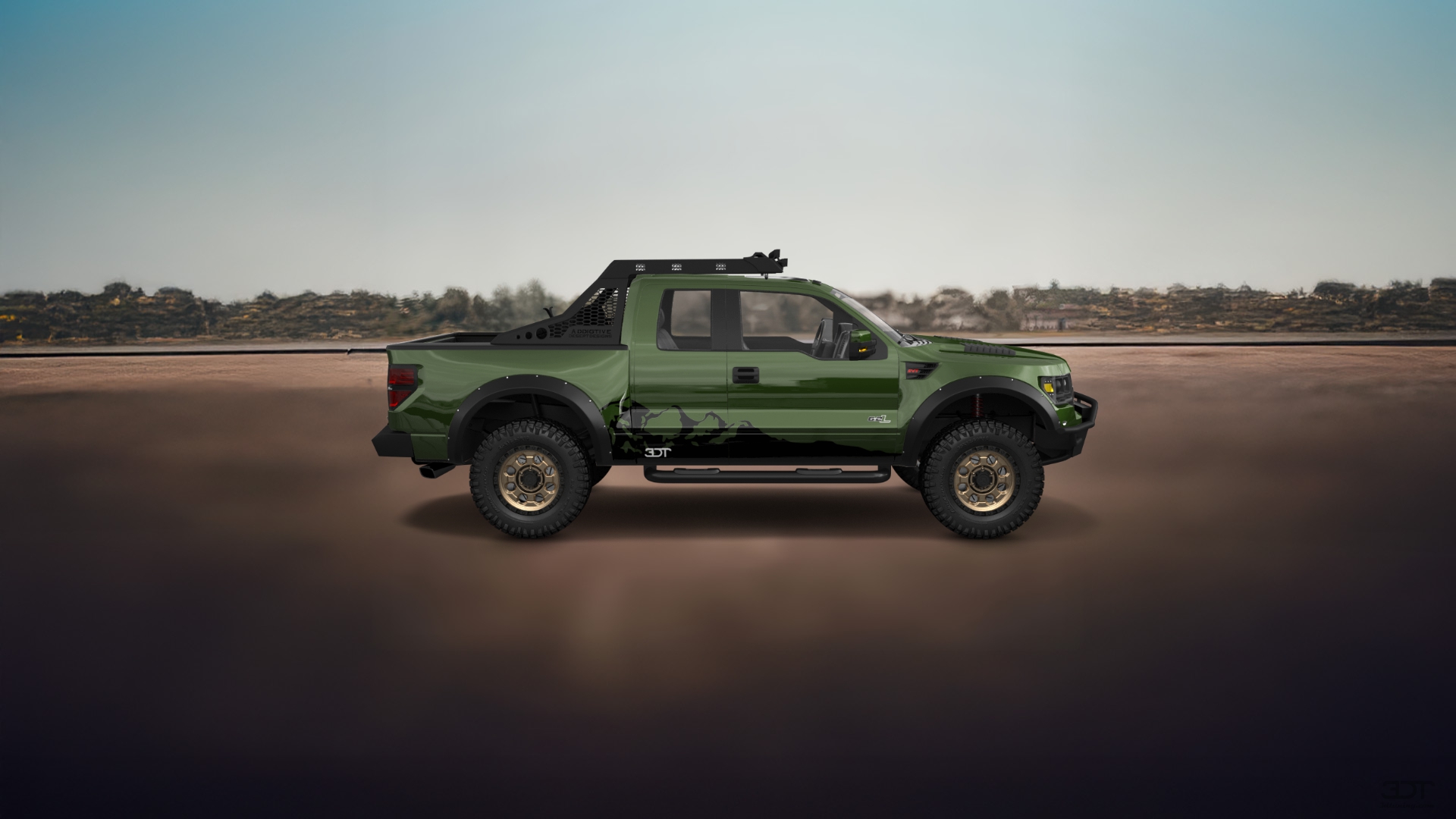 Ford F-150 SVT Raptor 2 Door pickup truck 2010 tuning