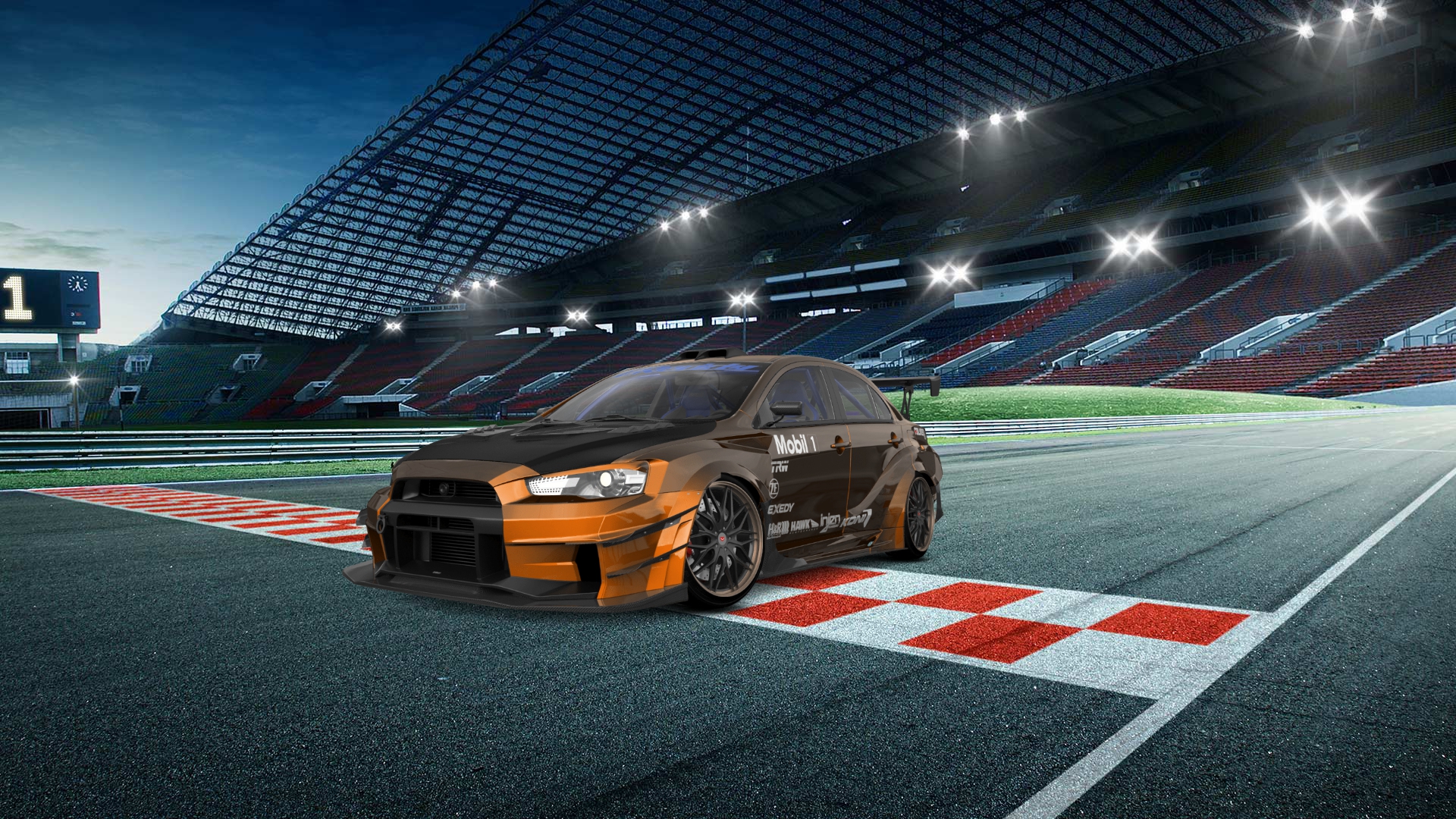 Mitsubishi Lancer Evolution X Sedan 2008 tuning