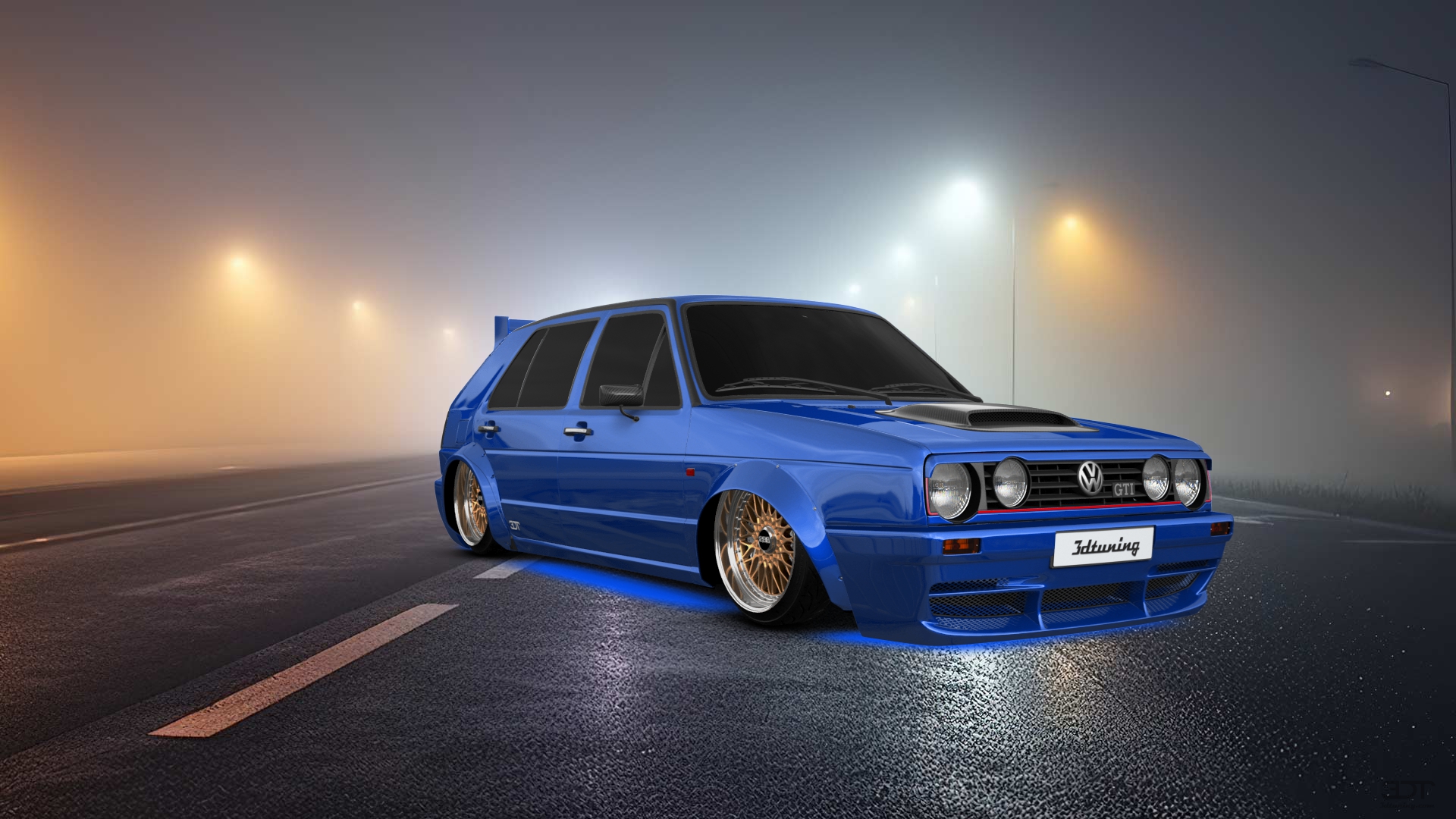 Volkswagen Golf Mk2 5 Door Hatchback 1983 tuning
