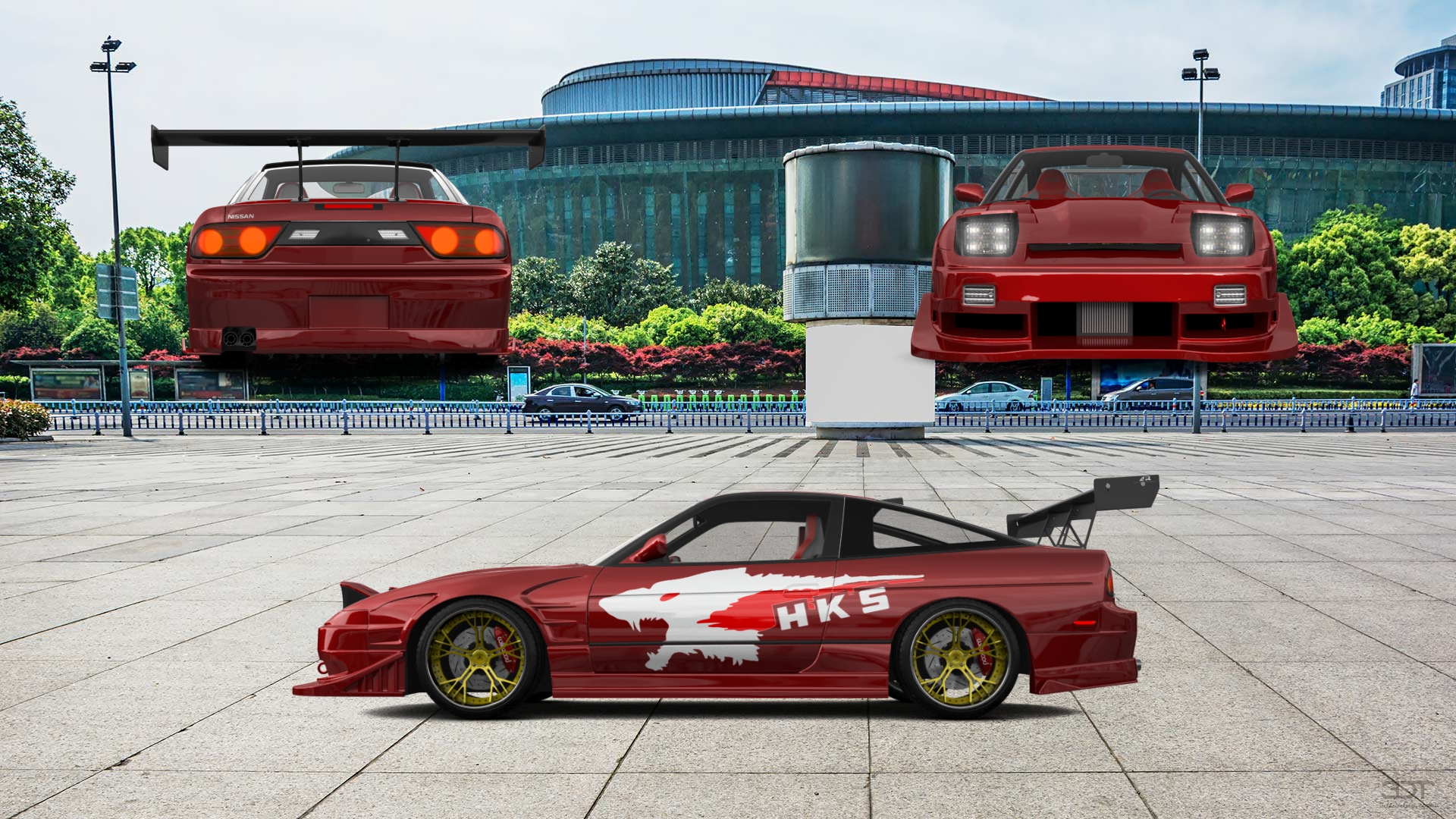 Nissan 240SX 3 Door Hatchback 1989 Images